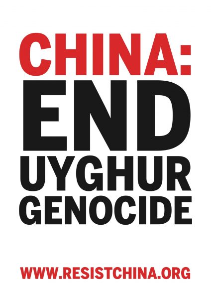 china: end uyghur genocide